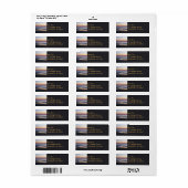 Bethany Beach Sunrise I Etiket (Full Sheet)