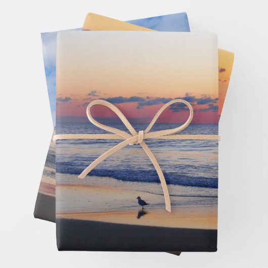 Bethany Beach Sunrise I Inpakpapier Vel (In situ)