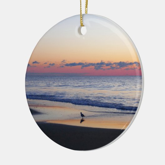 Bethany Beach Sunrise I Keramisch Ornament (Links)
