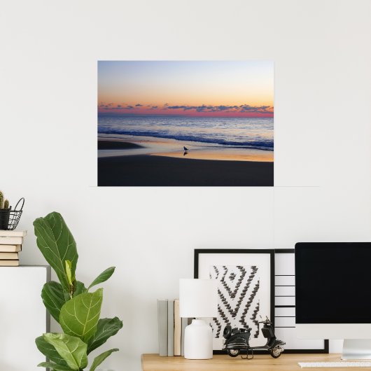Bethany Beach Sunrise I Poster (Thuiskantoor)