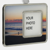 Bethany Beach Sunrise I Verzilverd Omlijst Ornament (Rechts)