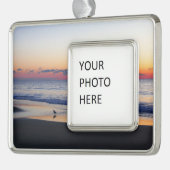 Bethany Beach Sunrise I Verzilverd Omlijst Ornament (Links)