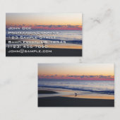 Bethany Beach Sunrise I Visitekaartje (Voorkant / Achterkant)