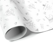 Bethany Beach Wrapping Paper Cadeaupapier (Rol Hoek)