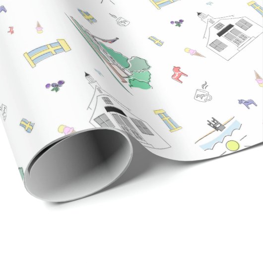 Bethany Beach Wrapping Paper Cadeaupapier (Rol Hoek)