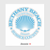 Bethany Beach (zeeschelp) Sticker (Vel)