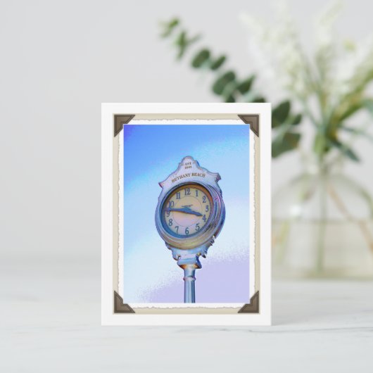 Bethany Clock Briefkaart (Staand voorkant)