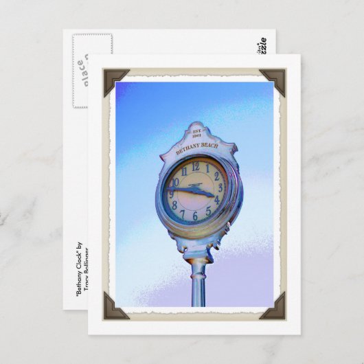 Bethany Clock Briefkaart (Voorkant / Achterkant)