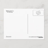 Bethany Clock Briefkaart (Achterkant)