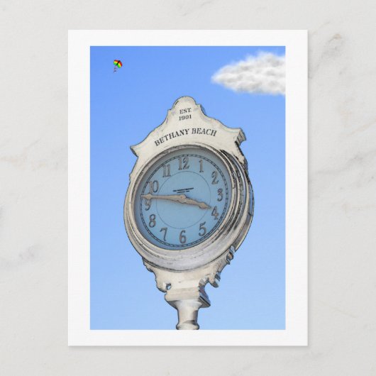Bethany Clock en Kite Briefkaart (Voorkant)