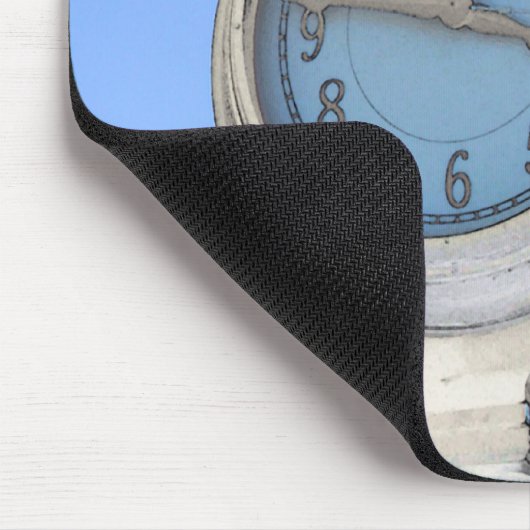 Bethany Clock Mousepad Muismat (Hoek)