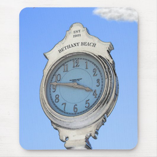 Bethany Clock Mousepad Muismat (Voorkant)