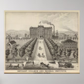 Bethany College, Lindsborg, Kansas Poster (Voorkant)