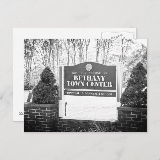 Bethany, CT-Briefkaart Briefkaart (Voorkant / Achterkant)