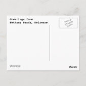 Bethany Shells Briefkaart (Achterkant)