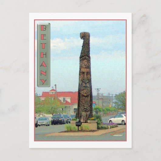 Bethany Totem Pole Briefkaart (Voorkant)
