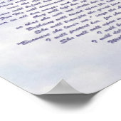 Bethany's schuilplaats Psalm 91 NIV Poster (Hoek)