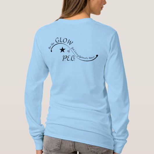 BeTheGlowOfPEO-T-shirt met lange mouwen T-shirt (Achterkant)