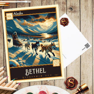 Bethel, Alaska BRIEFKAART