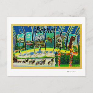 Bethel, AlaskaLarge Letter ScenesBethel, AK Briefkaart