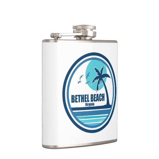 Bethel Beach Virginia Palmbomen Heupfles (Rechts)