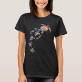 Bethel Beach Virginia Zee Turtle Lover Beach BB T-shirt (Voorkant)