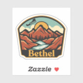 Bethel, Delaware Sticker (Vel)