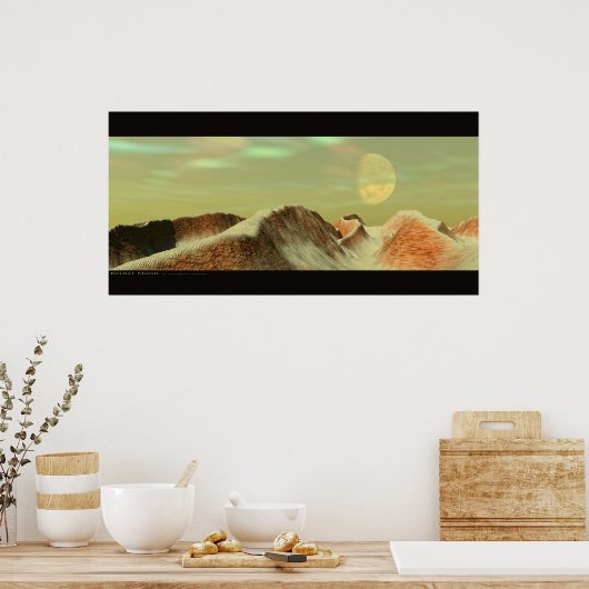 Bethel Moon Poster (Keuken)