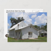 Bethel Primitive Baptist Dade City FL Briefkaart (Voorkant / Achterkant)