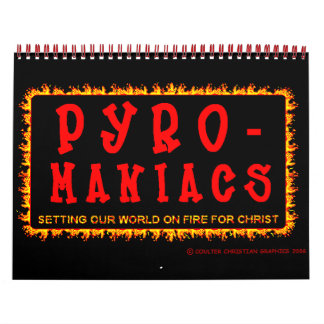 Bethel Pyro-Maniacs 2008 Agenda Kalender