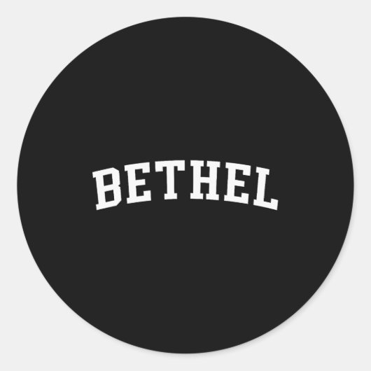 Bethel  ronde sticker (Voorkant)