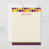 Bethenny Frankel Custom Flat Note-kaarten Notitiekaartje (Voorkant)