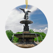 Bethesda "Angel of the Waters" Central Park, NYC Keramisch Ornament (Voorkant)