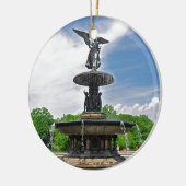 Bethesda "Angel of the Waters" Central Park, NYC Keramisch Ornament (Links)