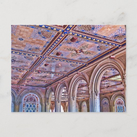 Bethesda Arcade, Central Park Briefkaart (Voorkant)