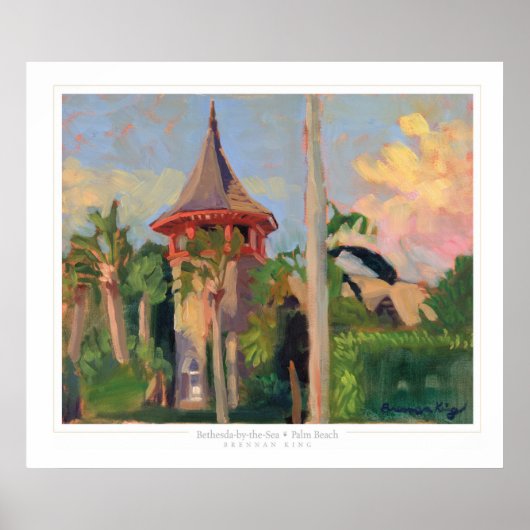 Bethesda-by-the-Zee afdrukken Poster (Voorkant)