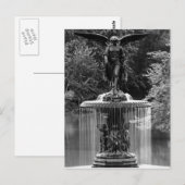 Bethesda-fontein Central Park Foto Briefkaart (Voorkant / Achterkant)