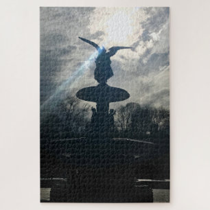 Bethesda Fountain Central Park New York City Angel Legpuzzel