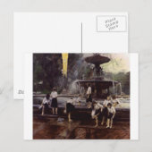 Bethesda Fountain, Central Park, NYC Briefkaart (Voorkant / Achterkant)