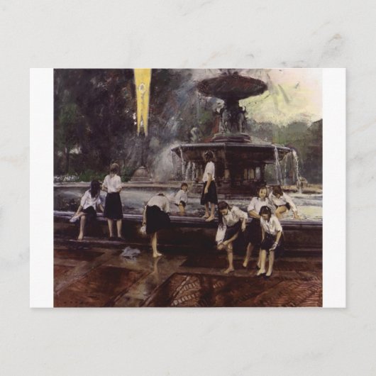 Bethesda Fountain, Central Park, NYC Briefkaart (Voorkant)
