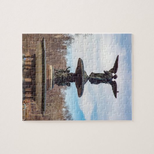 Bethesda Fountain, Central Park, NYC Legpuzzel (Horizontaal)