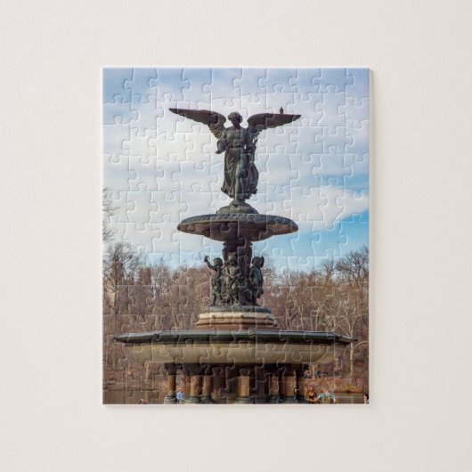 Bethesda Fountain, Central Park, NYC Legpuzzel (Verticaal)
