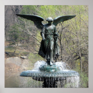 Bethesda Fountain Poster