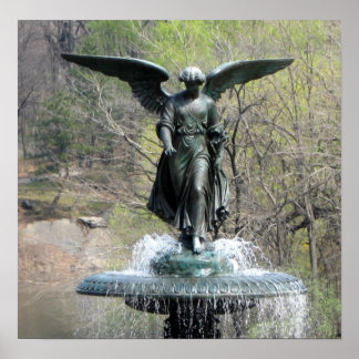 Bethesda Fountain Poster