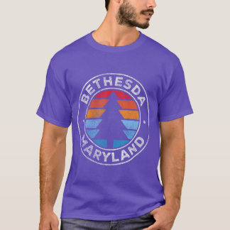 Bethesda Maryland Md 70S vriend T-shirt