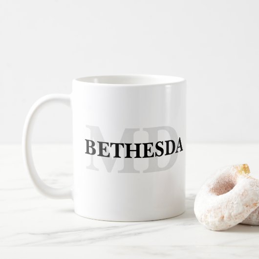 Bethesda MD Koffiemok (Met donut)