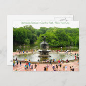 Bethesda Terrace Briefkaart (Voorkant / Achterkant)