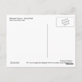 Bethesda Terrace Briefkaart (Achterkant)