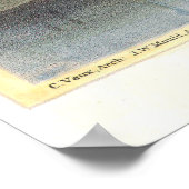 Bethesda Terrace Central Park kunstwerk Poster (Hoek)