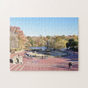 Bethesda Terrace New York City Central Park Foto Legpuzzel